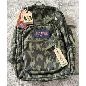 Jansport youth camo backpack new with tags adjustable school